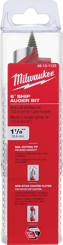 1-1/8" x 6" Ship Auger Bit