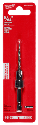 9/64" #6 Countersink Drill Bit