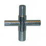 4 Way Stem Key, Fits Square Stems 1/4", 9/32", 5/16", & 11/32"