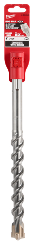 MX4 4-Cutter SDS MAX Rotary Hammer Drill Bit 1"X 8"X 13"