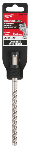 MX4 4-Cutter SDS PLUS Rotary Hammer Drill Bit 3/8"X 4"X 6"