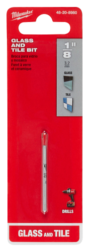 1/8" Glass and Tile Drill Bit