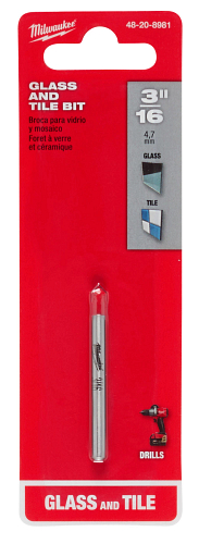 3/16" Glass and Tile Drill Bit