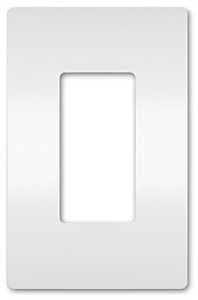 Legrand radiant RWP26WCC10 Wallplate, 4.94 in L, 3.15 in W, 1 -Gang, Polycarbonate, White