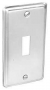 Southwire G19350-UPC Toggle Box Cover, 0.21 in L, 2 in W, Rectangular, 1-Gang, Steel, Silver, Zinc-P