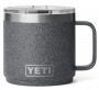 Yeti Rambler 14 oz Stackable Mug with Durasip Ceramic Lining - Black Stone