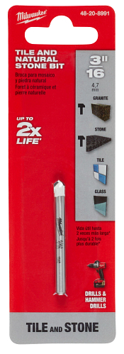 3/16" Tile and Natural Stone Bit