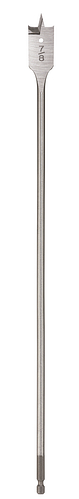 7/8" x 16" Flat Boring Bit