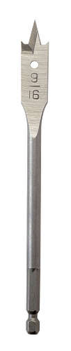 9/16" x 6" Flat Boring Bit