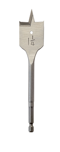 1-1/4" x 6" Flat Boring Bit