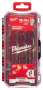 SHOCKWAVE RED HELIX Titanium Drill Bit Set 10pc