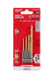 SHOCKWAVE RED HELIX Titanium Drill Bit Set 4pc
