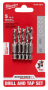 SHOCKWAVE Impact Duty Drill and Tap Bit Set 5pc