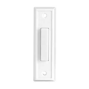 Bell Door Button-W-S-White