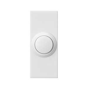 Bell Door Button-WL White