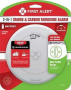 First Alert 1046793 Smoke and Carbon Monoxide Alarm with Slim Profile Design, 85 dBA, Photoelectric 