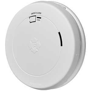 First Alert 1046731 Smoke Alarm with Slim Profile Design, Photoelectric Sensor, White