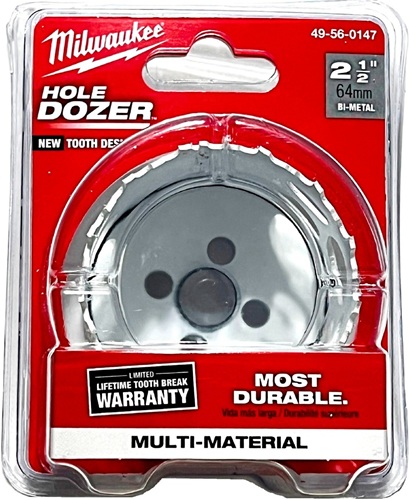 2-1/2" HOLE DOZER Bi-Metal Hole Saw