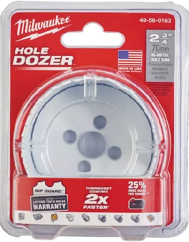 2-3/4" HOLE DOZER Bi-Metal Hole Saw