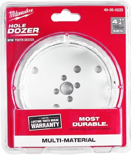 4-1/4" HOLE DOZER Bi-Metal Hole Saw