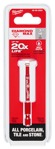 3/16" DIAMOND MAX Diamond Grit Hole Saw