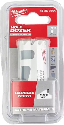 7/8" HOLE DOZER with Carbide Teeth Hole Saw