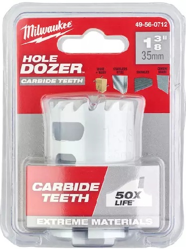 1-3/8" HOLE DOZER with Carbide Teeth Hole Saw