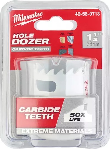 1-1/2" HOLE DOZER with Carbide Teeth Hole Saw