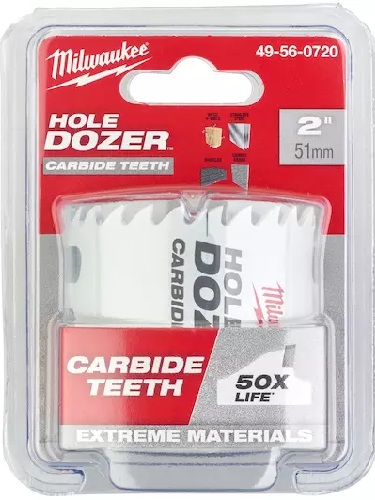 2" HOLE DOZER with Carbide Teeth Hole Saw