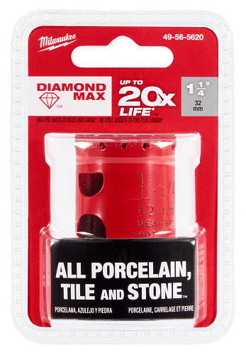 1-1/4"DIAMOND MAX Diamond Grit Hole Saw