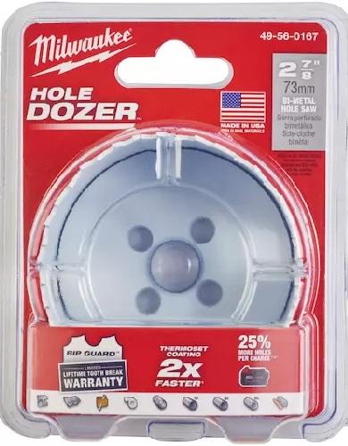 1-1/2" HOLE DOZER Bi-Metal Hole Saw
