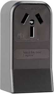 Legrand 385CC6 Straight Blade Power Outlet Receptacle, Surface Mounting, 3-Pole, 125/250 V, 50 A, Bl