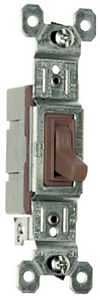 Legrand 660GUCC18 Toggle Switch, 15 A, 120 VAC, Side Wire Terminal, Thermoplastic Housing Material, 
