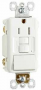 Legrand radiant Series 1597SWTTRWCCD4 GFCI Outlet, 125 V, 15 A, NEMA: NEMA 5-15R, Back and Side Wiri